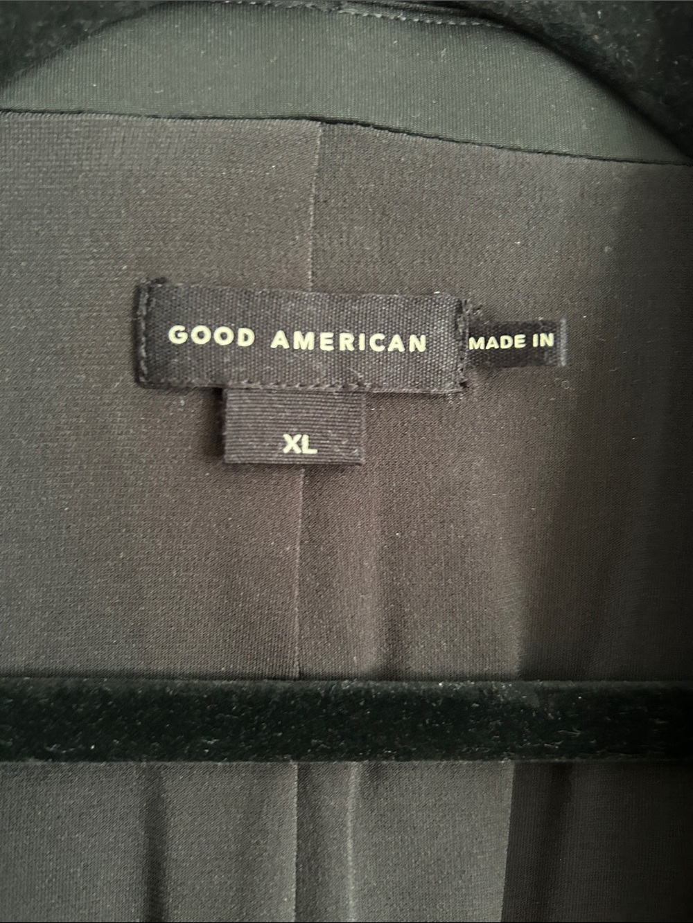 NWT- Sz XL- Good American Black Tailored Single-Button Blazer - Picture 2 of 5